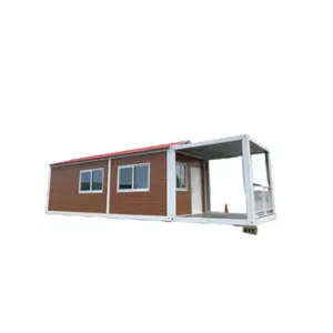 Un kit telaio triangolo modulare fabbricato case prefabbricate casa container da 20 piedi in vendita