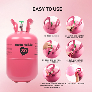 Bouteille de gaz hélium 2026 en stock UE pour gonfler les ballons de fête et la décoration des événements - Product Image 6