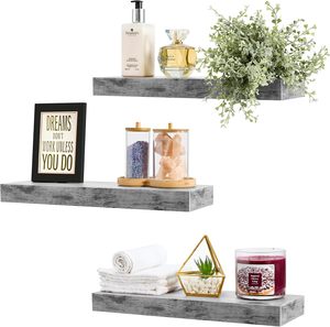 <span class=keywords><strong>Estantes</strong></span> <span class=keywords><strong>flotantes</strong></span> de bambú modernos para uso <span class=keywords><strong>en</strong></span> pared como almacenamiento de ollas sobre el inodoro <span class=keywords><strong>en</strong></span> <span class=keywords><strong>la</strong></span> <span class=keywords><strong>cocina</strong></span>, dormitorio y baño - Product Image 2
