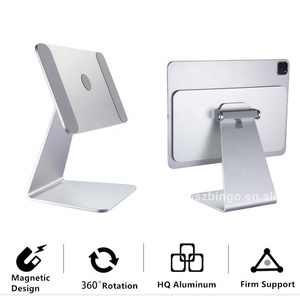 Chất Lượng Cao Nhôm Có Thể Điều Chỉnh Bàn 360 Xoay Nam Châm Máy Tính Bảng Đứng 12.9 Pro Đứng Phụ Kiện Từ Tính Chủ Cho <span class=keywords><strong>Ipad</strong></span> - Product Image 3