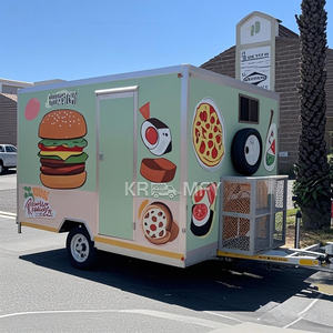 Chariot de glaces ambulant, Vitrine de concession, Cuisine complète, Camions à hot-dogs, Camion mobile, Remorque de restauration rapide - Product Image 6