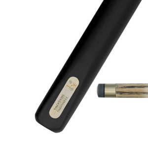 มืออาชีพทำด้วยมือหัวเล็กสีดำ8แปดใบสนุ๊กเกอร์จีนเก้าลูกบิลเลียดคิวสำหรับเล่นกีฬาสระน้ำ - Product Image 2