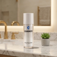 Flacon pompe airless vide en acrylique 15ml 30ml 50ml, couleur personnalisée, avec mécanisme rotatif, pour sérum et lotion cosmétique