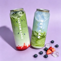 Bouteilles de bière et de boissons en PET transparentes de 500 ml/700 ml, conformes aux normes alimentaires, rechargeables, avec impression sérigraphique et ouverture facile, pour usage industriel