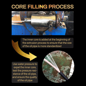 Bán nóng tùy chỉnh linh hoạt mịn NBR dầu ống cao su chịu mài mòn - Product Image 6