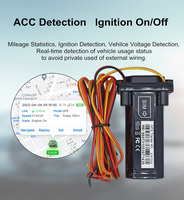 Traceur GPS 2G Étanche pour Voiture Moto Véhicule avec Détection ACC