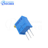 Potenciómetro de ajuste cermet 3299X 0.5W 102 103 203 502, resistencia variable 10~5M 10%