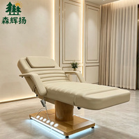 Table de Massage Électrique Chauffante de Luxe pour Soins Esthétiques, Esthéticienne, Soin du Visage, Cils, Lit de Spa, Salon de Beauté, Chaise Médicale de Podologie
