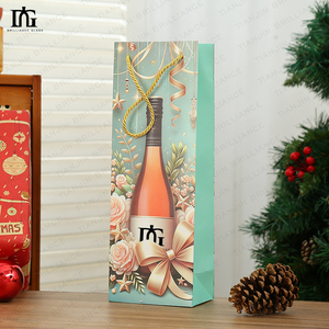 Boîtes d'emballage pour <span class=keywords><strong>vin</strong></span> en carton ondulé <span class=keywords><strong>Magnum</strong></span> 3 bouteilles avec design de logo personnalisé - Product Image 1