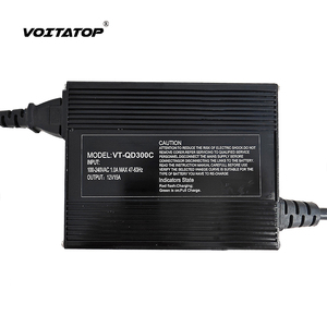 <span class=keywords><strong>300W</strong></span> Lithium Ion xách tay Golf Cart Battery Charger 12V-72V 16a-3a công nghiệp cho xe điện/e-bike 15A đầu vào 12V Đầu Ra - Product Image 2