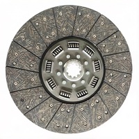 Disco de Embrague para Camión 1861 219 157, 380 mm, 10T, Compatible con Mercede-Benz T2/L LK/LN2, Perfil de Cubo de Ensamblaje 36x45-10N, 1861219157