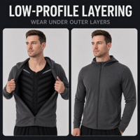 Gilet lesté en néoprène de 10 lb, facile à mettre et à enlever, fermeture éclair avant, gilet d'entraînement réglable pour hommes et femmes, entraînement en salle de sport, exercices de force