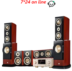 Enceintes <span class=keywords><strong>Home</strong></span> Cinéma 5.1 Dolby DL-01, Récepteur Amplificateur 8K, Système Son Surround HiFi sur Pied pour Villa et <span class=keywords><strong>Home</strong></span> Cinéma - Product Image 1