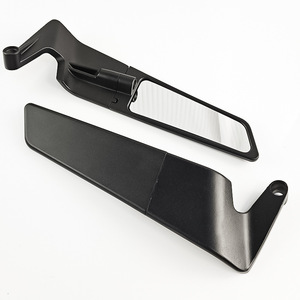 Rétroviseur de moto Qiangye en alliage d'aluminium, universel, protection de sécurité, accessoire pour moto de course sportive - Product Image 2