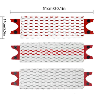 Paño de mopa de microfibra Ultramat 2 en 1 con accesorio de limpieza de poste de aluminio con almohadillas de repuesto adecuadas para <span class=keywords><strong>VileDa</strong></span> - Product Image 4