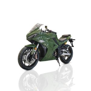 Moteur à chaîne intermédiaire R3 5000W 130 km/h Autonomie 220 km Batterie au lithium Moto pour adultes - Product Image 2