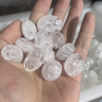 Cristal de quartz naturel blanc de haute qualité, forme libre, pour décoration
