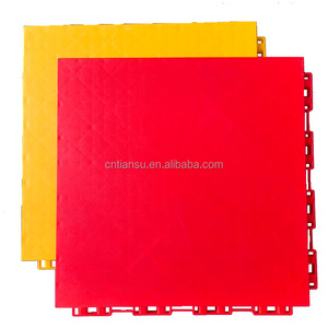 Parquet de patinage à roulettes <span class=keywords><strong>Tianshou</strong></span> PP avec panneaux emboîtables en plastique de 13 mm d'épaisseur - Product Image 5
