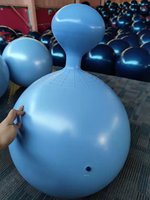 Yoga Fitness Training Gonflable Pvc Forme De Champignon Ballon D'exercice