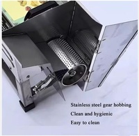 LingYing Groente- en Fruitpersmachine RVS 750W Motor 220V/110V 16KG Zhejiang Oorsprong Aardappelknijper