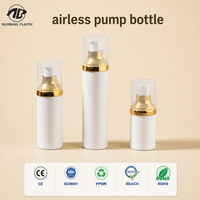 Flacon pompe sans air en plastique rechargeable pour sérum et crème PPWR 15ml, 30ml, 50ml pour emballage cosmétique