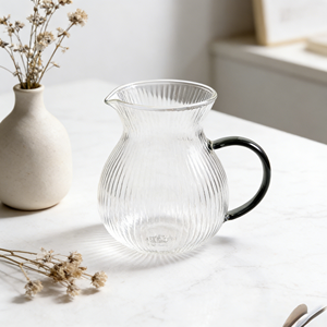 <span class=keywords><strong>Verre</strong></span> à boire en borosilicate de haute qualité, <span class=keywords><strong>tasse</strong></span> à jus transparente simple avec poignée colorée, résistante à la chaleur et aux hautes températures, pour le thé domestique - Product Image 4