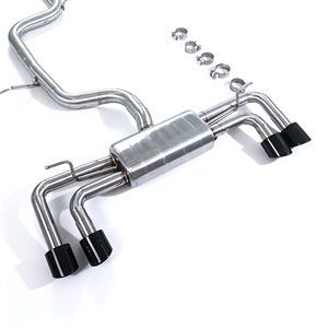 Sistema de Escape con Válvulas Mejorado para VW <span class=keywords><strong>Golf</strong></span> 7 <span class=keywords><strong>GTI</strong></span> <span class=keywords><strong>7.5</strong></span> <span class=keywords><strong>GTI</strong></span> 2.0T 2015-2019, Sistema de Escape Catback Pulido y Cepillado, Sonido de Alto Rendimiento - Product Image 4