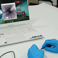 Endoscope médical ultra-mince de haute précision pour urologie minimale invasive, sonde à insertion en canal étroit, imagerie CMOS 1,8 mm