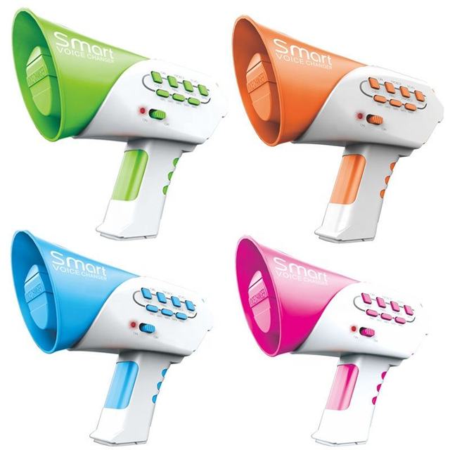BGL Funny Electro Voice Changer 7 Different Voices Educational Plastic Mini Speaker Toy for 2 to 4 Years Kids