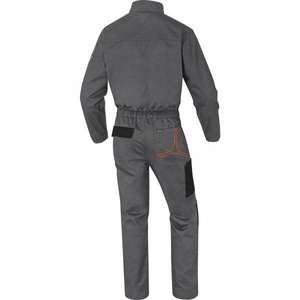 DELTA PLUS - M2CO3GOPT-M Mach2 gris-orange ensemble de travail en polyester/coton-salopette de travail EAN MW129895 - Product Image 2
