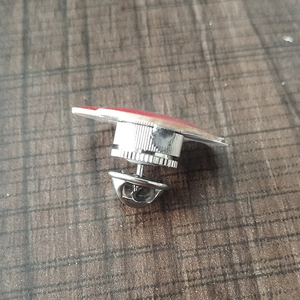 Spilla a Forma di Cuore Rosso con Design a <span class=keywords><strong>Farfalla</strong></span>, 2,6 cm, LED Lampeggiante, 5 Ore di Illuminazione per Decorazioni per Feste Interne/Esterne - Product Image 5