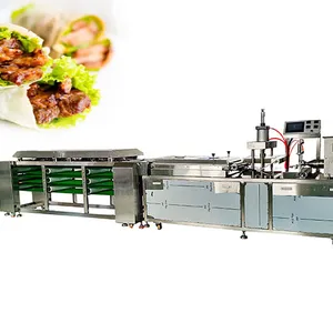 Automatic production Line For Arabic Bread And Tortilla Machine Forming And Baking Tortillas