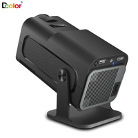 Usine Smart 4K Projecteur Wifi Blue tooth 320mini projecteur vidéo Android 11.0 Auto Keystone Outdoor Movie Projecteur Portable