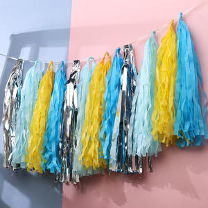 Pompón <span class=keywords><strong>de</strong></span> <span class=keywords><strong>papel</strong></span> deportivo colorido elegante al por mayor, <span class=keywords><strong>pompones</strong></span> divertidos y animados <span class=keywords><strong>para</strong></span> animadoras - Product Image 4