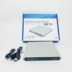 Reproductor de <span class=keywords><strong>Blu</strong></span>-<span class=keywords><strong>ray</strong></span> BD-Combo USB 3.0+Tipo-C Externo Delgado para Escritorio con Bandeja, Compatible con Grabación 3D DVDRW/<span class=keywords><strong>DVD</strong></span>-RAM - Product Image 4