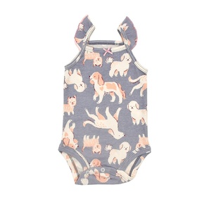 Barboteuse Triangle d'Été pour Nouveau-né, <span class=keywords><strong>Combinaison</strong></span> Camisole Florale Mignonne pour Filles, 100% Coton, Style Adorable, 3-24 <span class=keywords><strong>Mois</strong></span> - Product Image 6