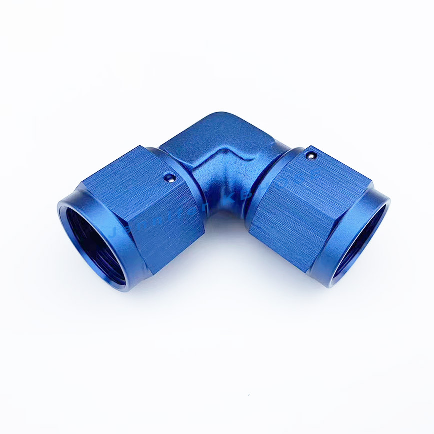 Acoplador Hembra Doble Giratorio 90 Grados Unión Conector Al