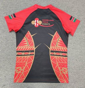 Camisetas <span class=keywords><strong>Polo</strong></span> de <span class=keywords><strong>rugby</strong></span> personalizadas de alta calidad Servicio OEM Sudáfrica Unisex Super <span class=keywords><strong>Rugby</strong></span> Jerseys Casual con pedido mínimo - Product Image 4