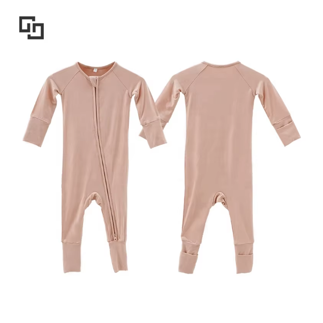 Organic Bamboo Baby Clothes Wholesale Cotton Pajamas Baby Onesie Comfortable Baby Rompers