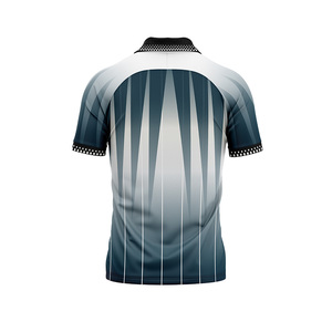 HEALY Dry Fit Polyester Sublimatie T-shirts Fabrikant Op Maat Voetbal O-hals T-shirts Heren - Product Image 6