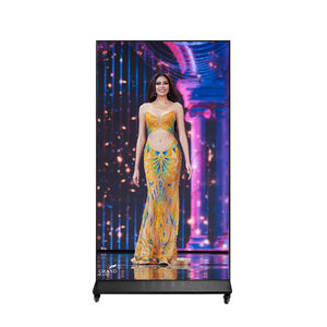 Pantalla publicitaria de pie de pantalla completa HD 4K de 85 pulgadas para eventos y fiestas, señalización y pantalla digital LCD para interiores - Product Image 6