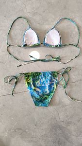 Summer Girls Tube Swimsuit Recycled Two Piece <b>Bikini</b> <b>Set</b> <b>Sexy</b> Women Swimwear Brazilian Push up Print Plus Size Beachwear - Product Image 5