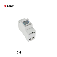 Compteur d'énergie monophasé Acrel ADL200, surveillance de l'énergie des bâtiments, entrée AC 80A, RS485 MODBUS
