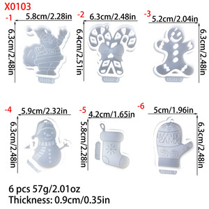 แม่พิมพ์เรซิ่นซิลิโคนทำมือ สำหรับงาน DIY สไตล์อินส์ ของตกแต่ง และอุปกรณ์ทำเค้ก สำหรับงานเรซิ่น แม่พิมพ์ปูนปลาสเตอร์ - Product Image 3