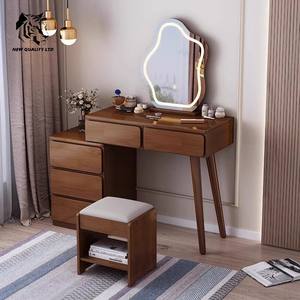 Meubles de chambre à coucher en bois, style log, fabriqués en Chine, prix avantageux, personnalisables, en stock, prêts à être expédiés, nouvelle mode, commode à tiroirs. - Product Image 4