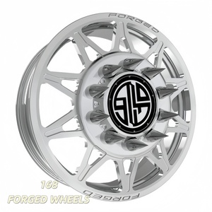 168 Jantes forgées en alliage d'<span class=keywords><strong>aluminium</strong></span> sur mesure 20-26 pouces, finition <span class=keywords><strong>argent</strong></span> poli machine de luxe, neuves pour GMC Jeep, garantie 5 ans - Product Image 2