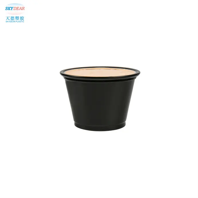 Hoge Kwaliteit Onbreekbaar Kleine Voedsel Containers Lekvrij Plastic Saus Cup