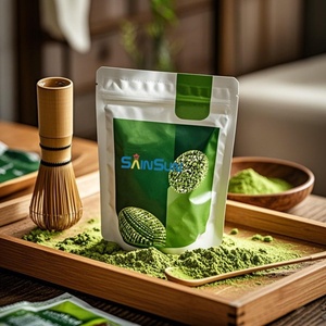 Bolsa de Plástico Biodegradable Personalizada para Empaque de Matcha, con Cierre Hermético, para Almacenamiento de Leche, Gelatina y Alimentos Enlatados - Product Image 1