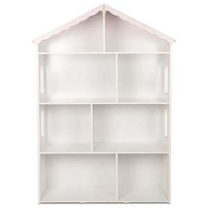 Estantería de Madera de Estilo <span class=keywords><strong>Popular</strong></span> para Almacenamiento de Libros, Exhibición de Muñecas, Librería para Casa de Muñecas para Niños - Product Image 3