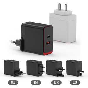 <span class=keywords><strong>Chargeur</strong></span> mural de voyage double port 75W GaN ignifuge PD 3.0 avec prise indienne pour téléphone portable et ordinateur portable V30 vivo V40 <span class=keywords><strong>Super</strong></span> <span class=keywords><strong>Vooc</strong></span> - Product Image 2